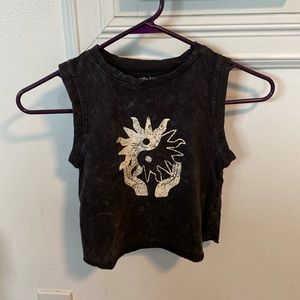 Girls cropped tank